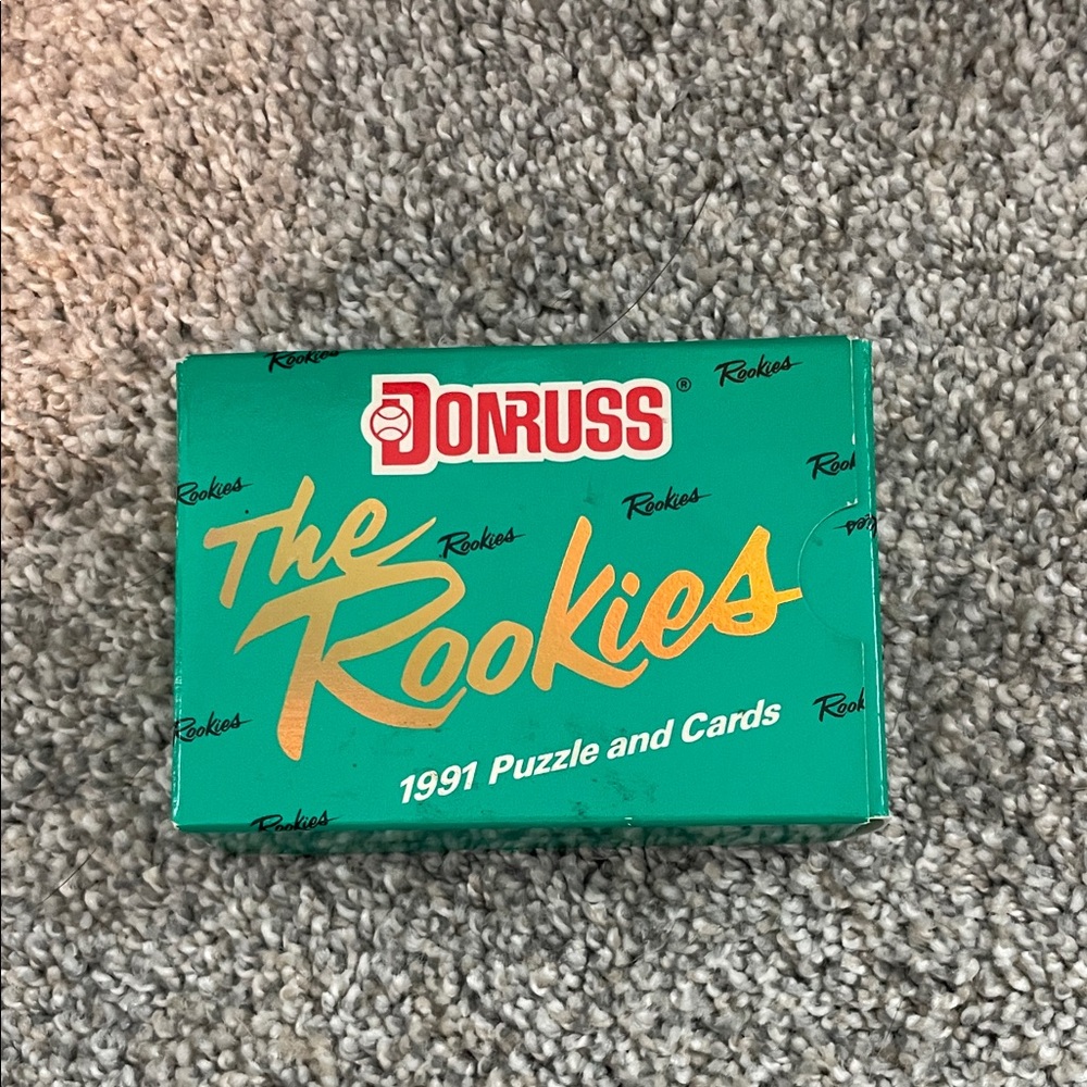 Donruss The Rookies 1991 Card Set & Puzzle - brand new and sealed.
